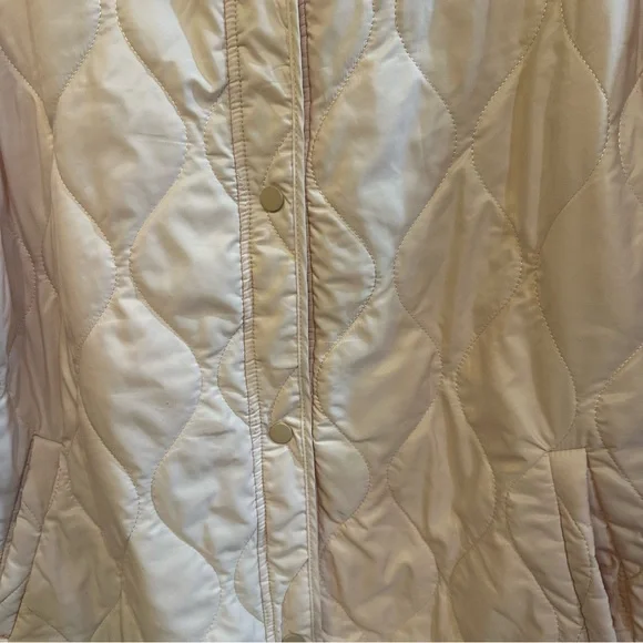 PrettyGarden Chic XL Baby Pink Puffer Quilted Winter Coat - Picture 6 of 7